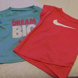 EUC Bundle of Nike Girl Fri-Fit Shirts
